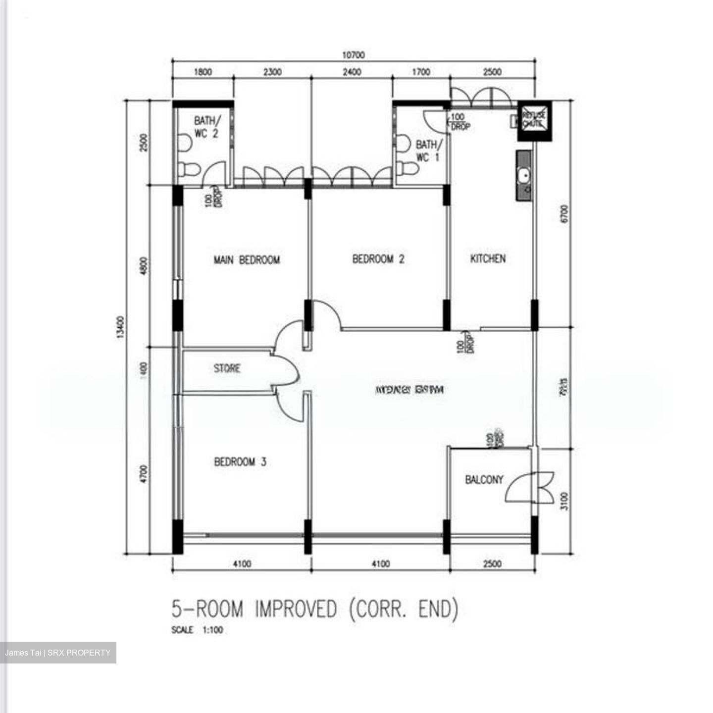 Blk 319 Bukit Batok Street 33 (Bukit Batok), HDB 5 Rooms #567612541